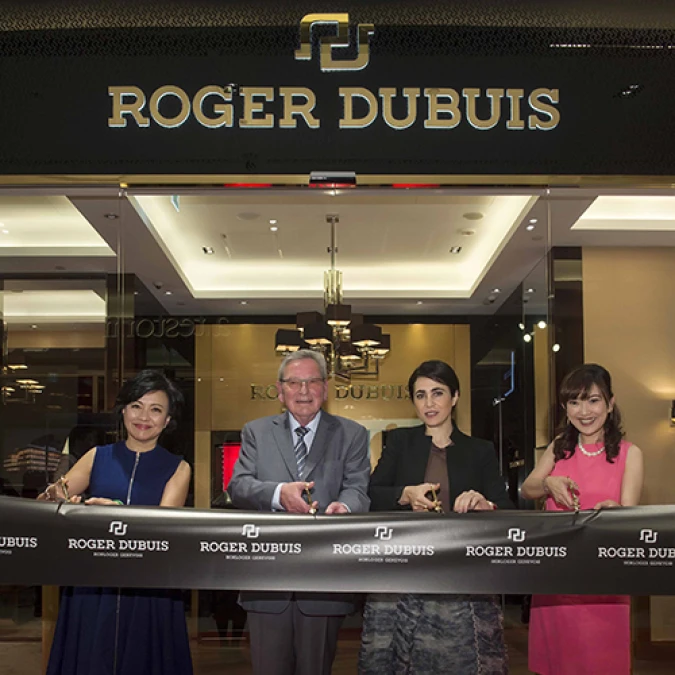 ROGER DUBUIS創始人親臨台灣!Hommage致敬系列 磅礡上市