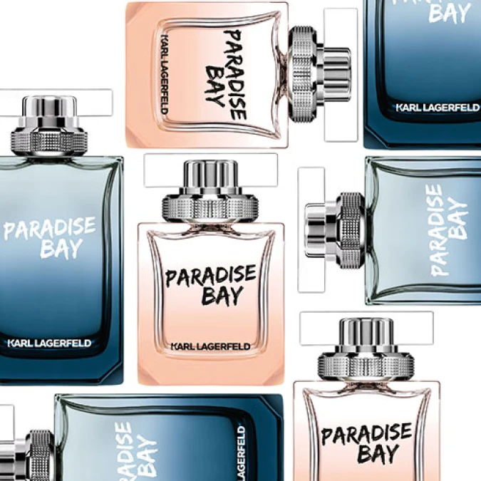 老佛爺最新男女對香:《卡爾天堂灣》系列,披上香氣 浪漫邂逅