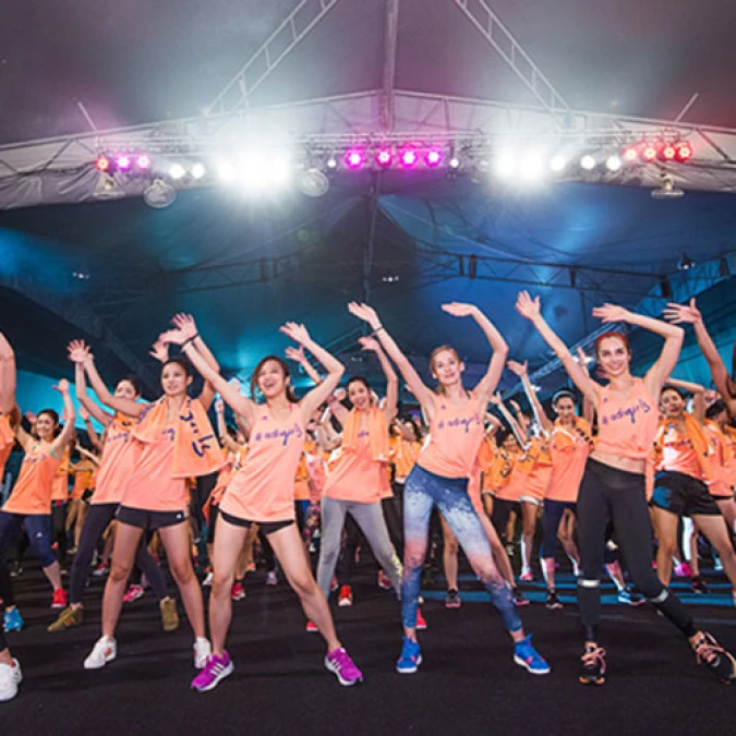 「adigirls 美力訓練營」熱烈開打!Hebe帶領#adigirls一同揮灑汗水