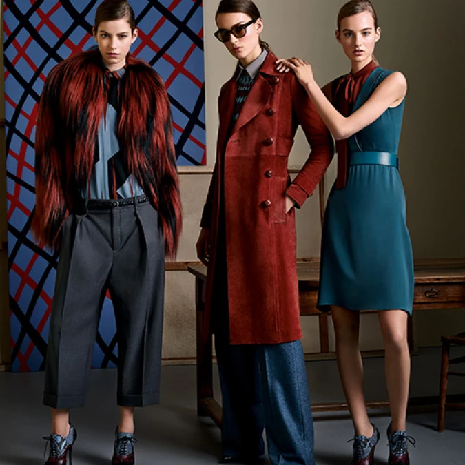 GUCCI 2015早秋登場!全雕花布洛克靴,拼貼濃韻秋色