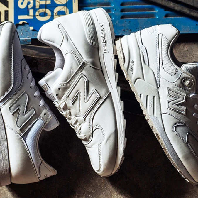 怕髒就輸了!白色時尚的逆襲,New Balance「White Instinct」經典登場