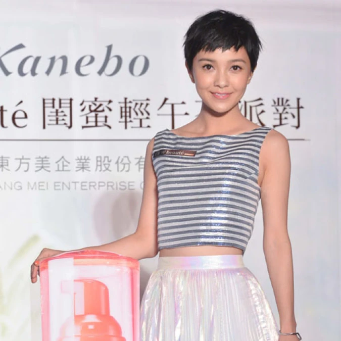 郭采潔俏麗現身佳麗寶閨蜜輕午茶派對,分享「減擔保養」的秘密!