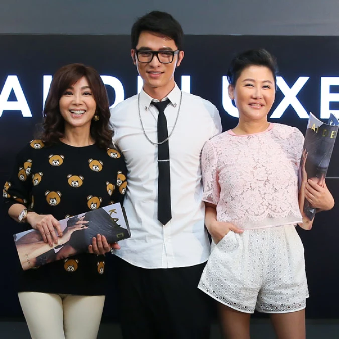 美魔女藍心湄陳美鳳力挺小凱品牌KAI DELUXE！帶領民眾「閱讀」彩妝奧秘