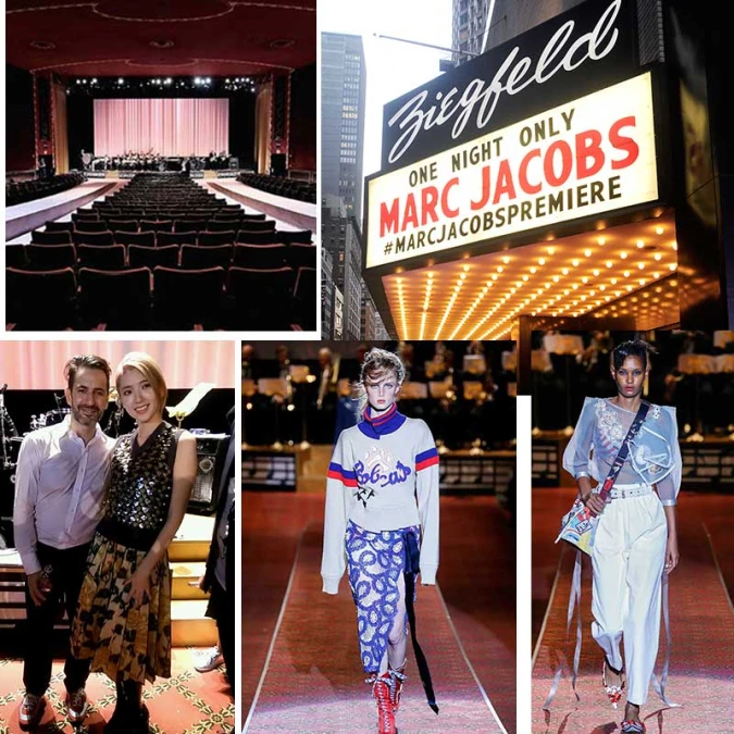 【紐約時裝週】Marc Jacobs大秀:寬版運動服與珠寶刺繡混搭復古美式風格