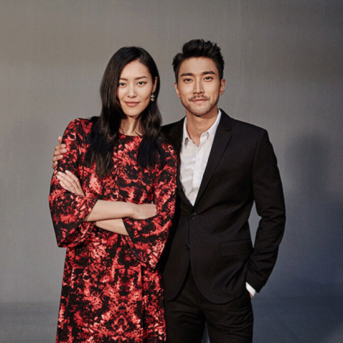 石榴夫婦 ── 崔始源與劉雯於H&M 2016 年新春系列廣告再次相愛了