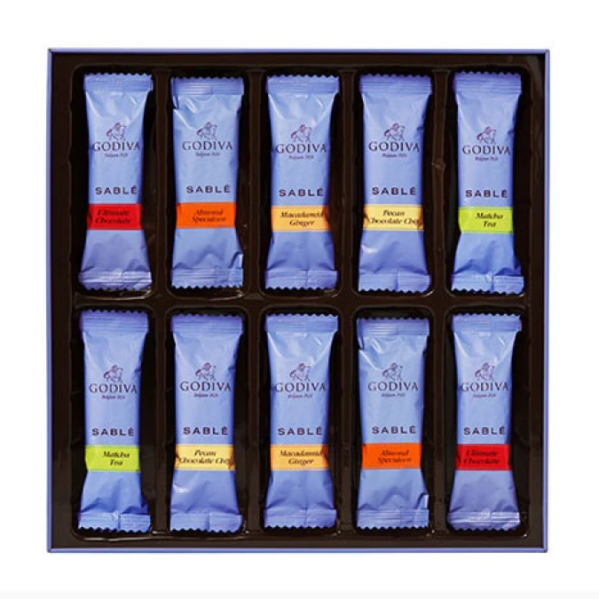 GODIVA 全新推出的Sablés酥餅系列 帶你悠遊五大洲