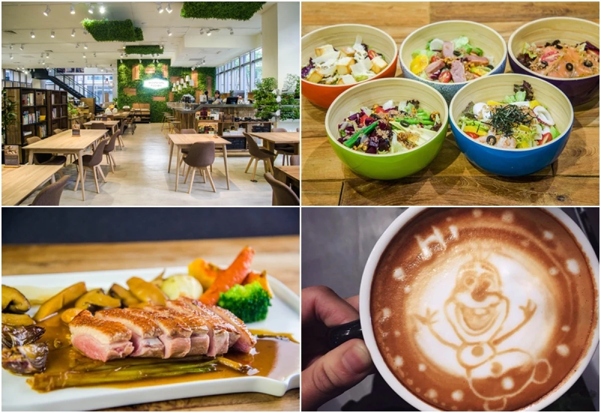 開啟美好一天的秘密基地!沉浸在自然、愜意的美食餐廳