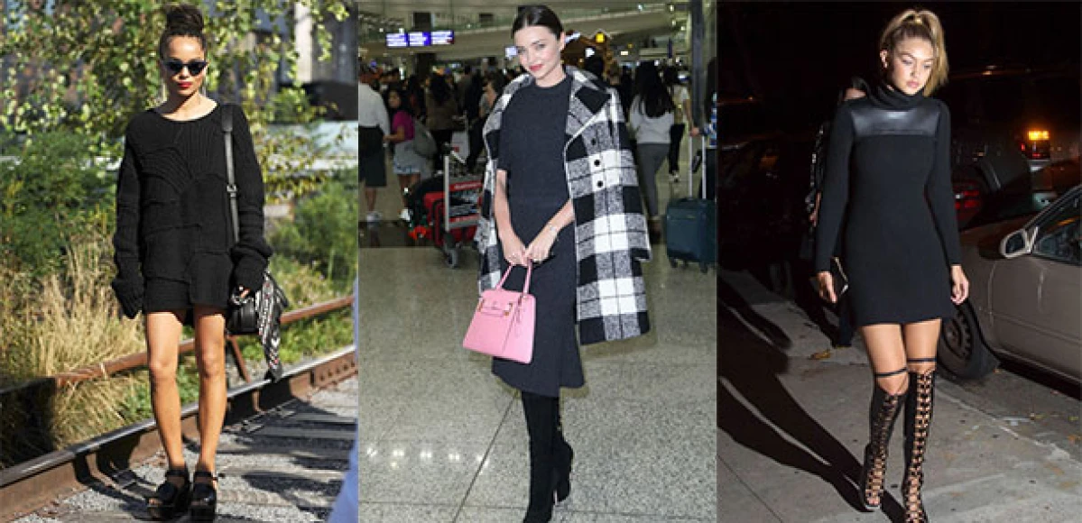 暖冬就靠這一件!跟著Miranda Kerr、Gigi Hadid一起穿時髦針織洋裝