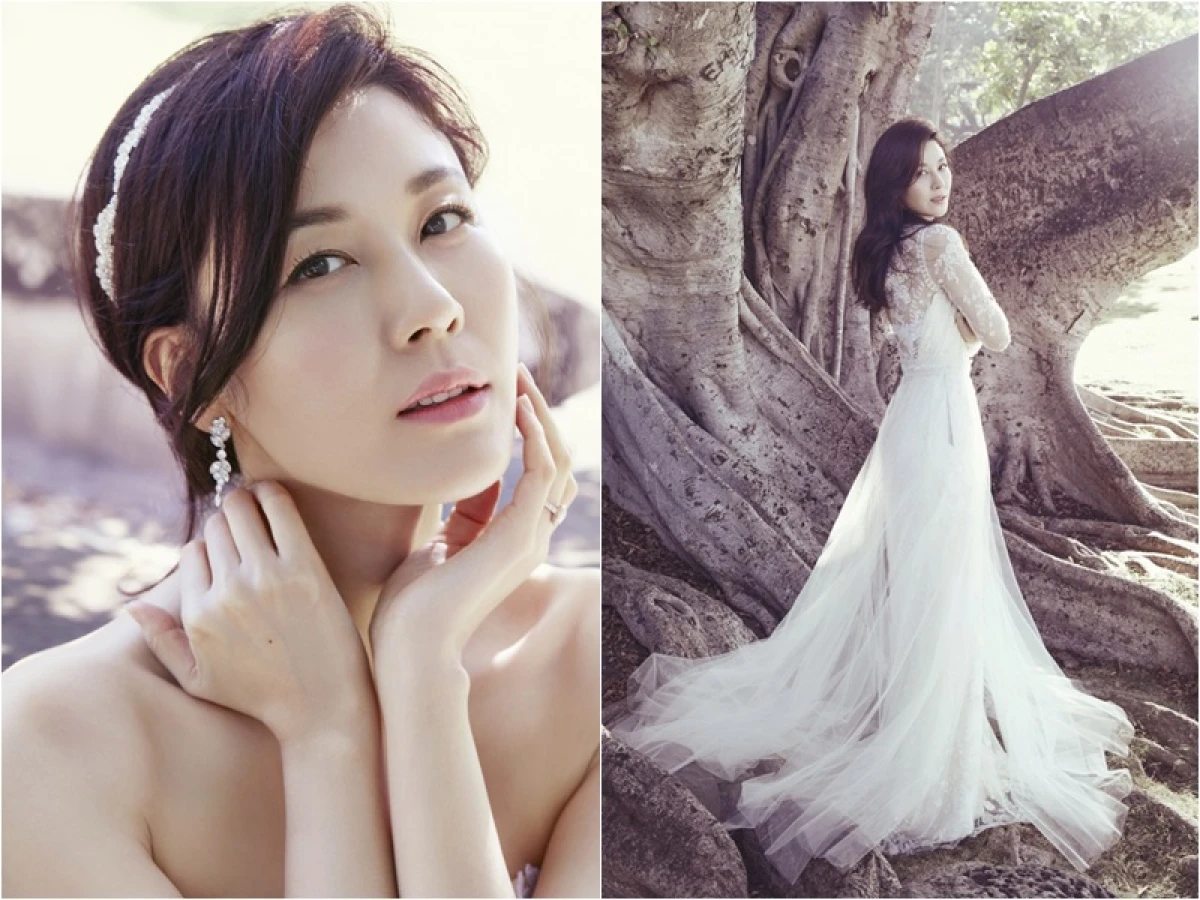 女神將出嫁!金荷娜絕美婚紗照令人屏息