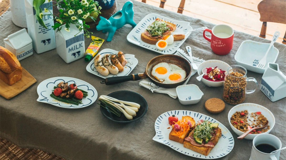牛奶盒、對話框變餐具?Afternoon Tea讓用餐充滿樂趣