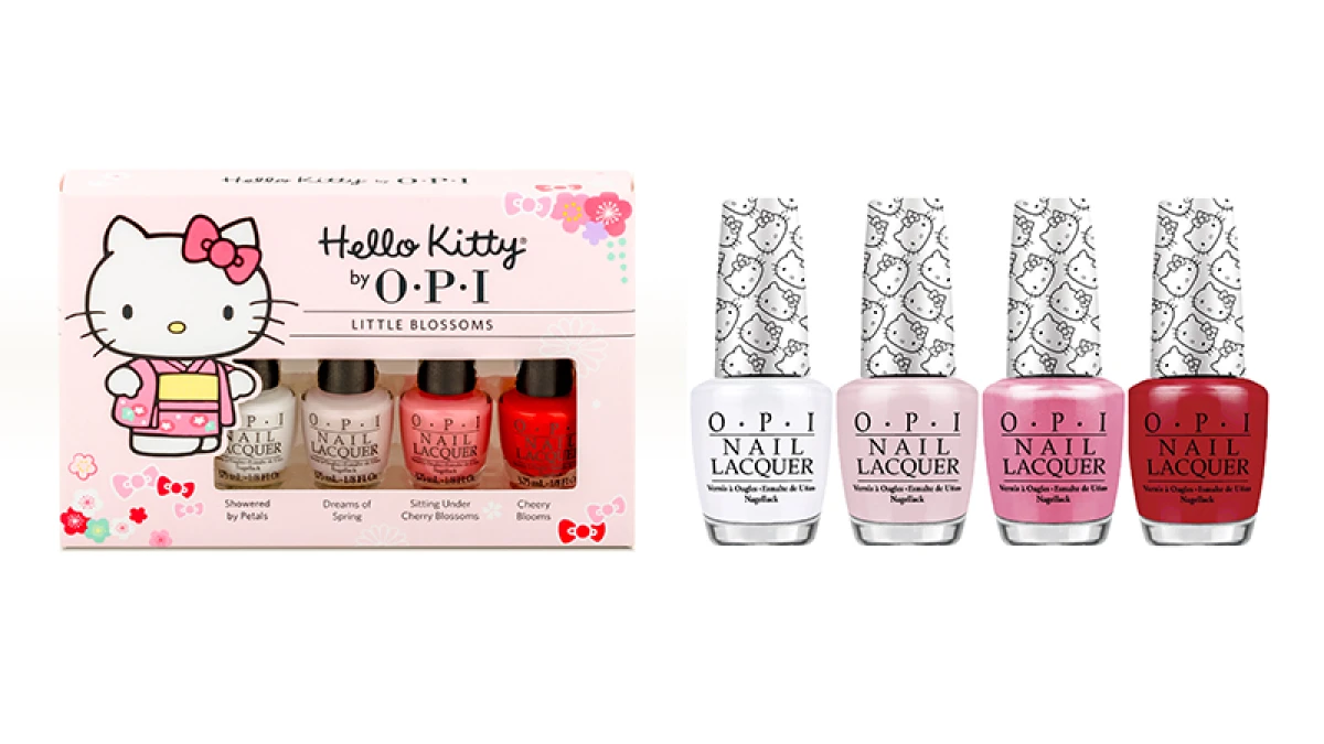 萌萌教主Hello Kitty為指尖帶來春天!OPI櫻花舞動本命色強勢來襲