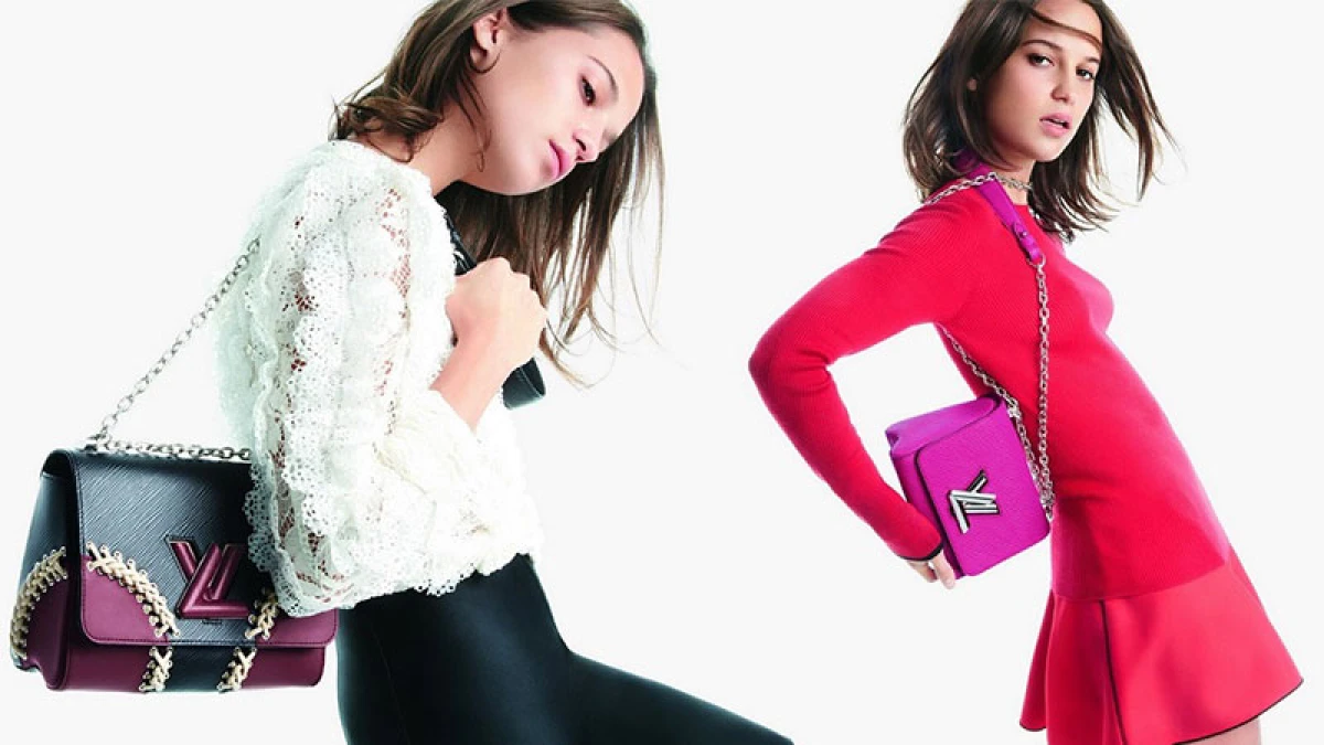 與Louis Vuitton甜美起舞！Alicia Vikander活潑詮釋Twist Bag