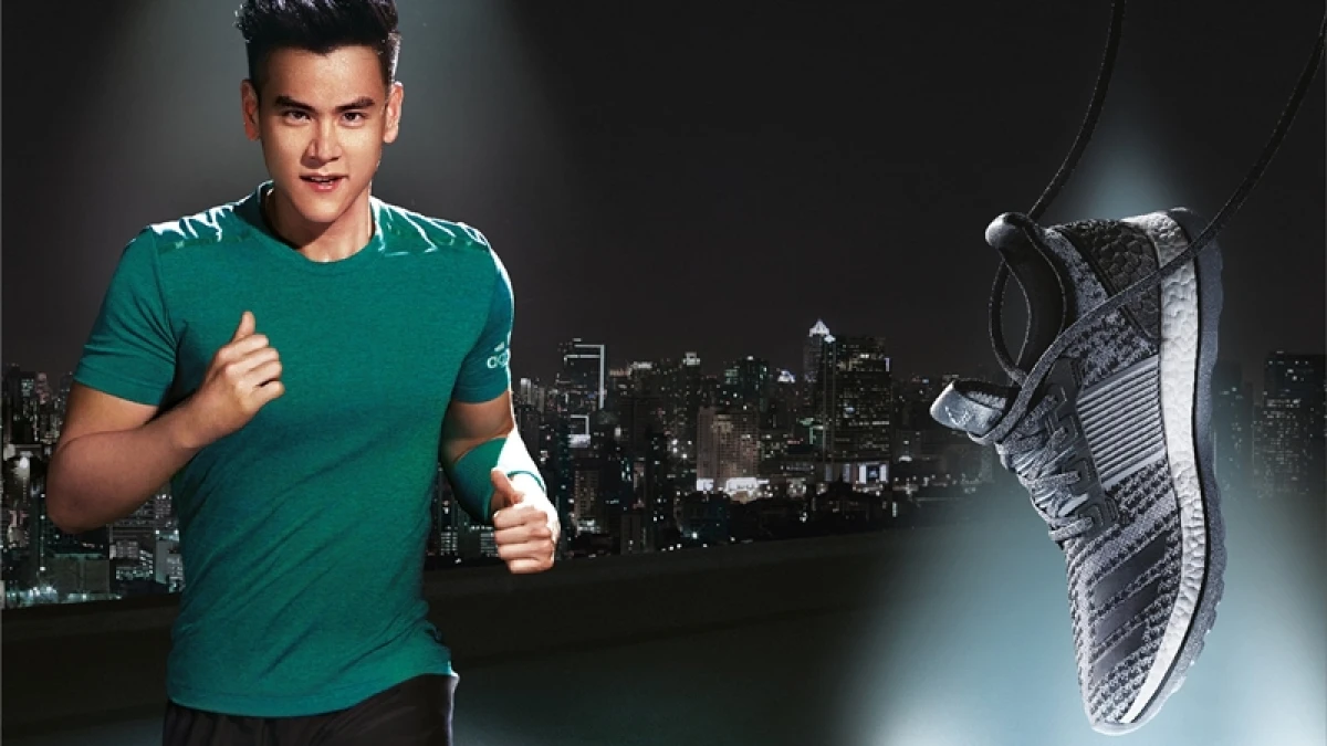 彭于晏帥氣穿上adidas!零重力跑鞋給你全新的輕盈感受