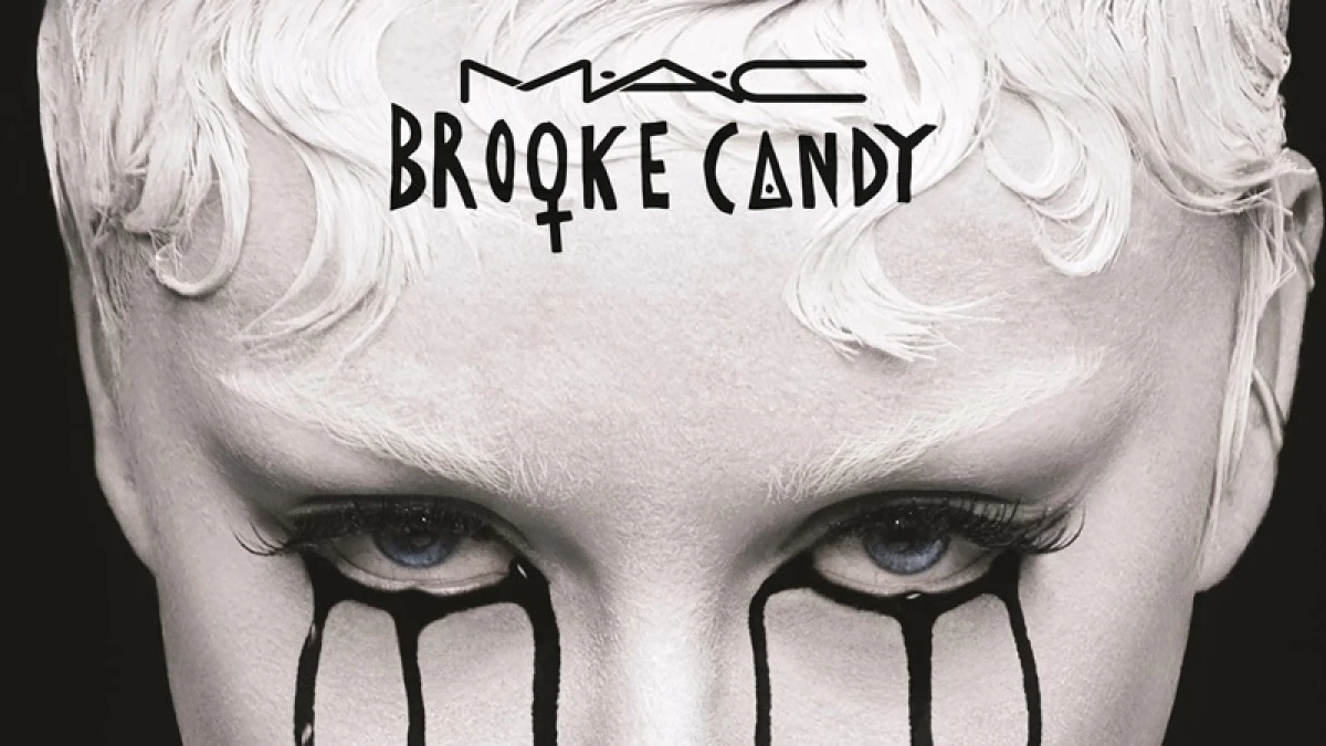 叛逆來襲!M.A.C 聯名暗黑女王Brooke Candy彩妝