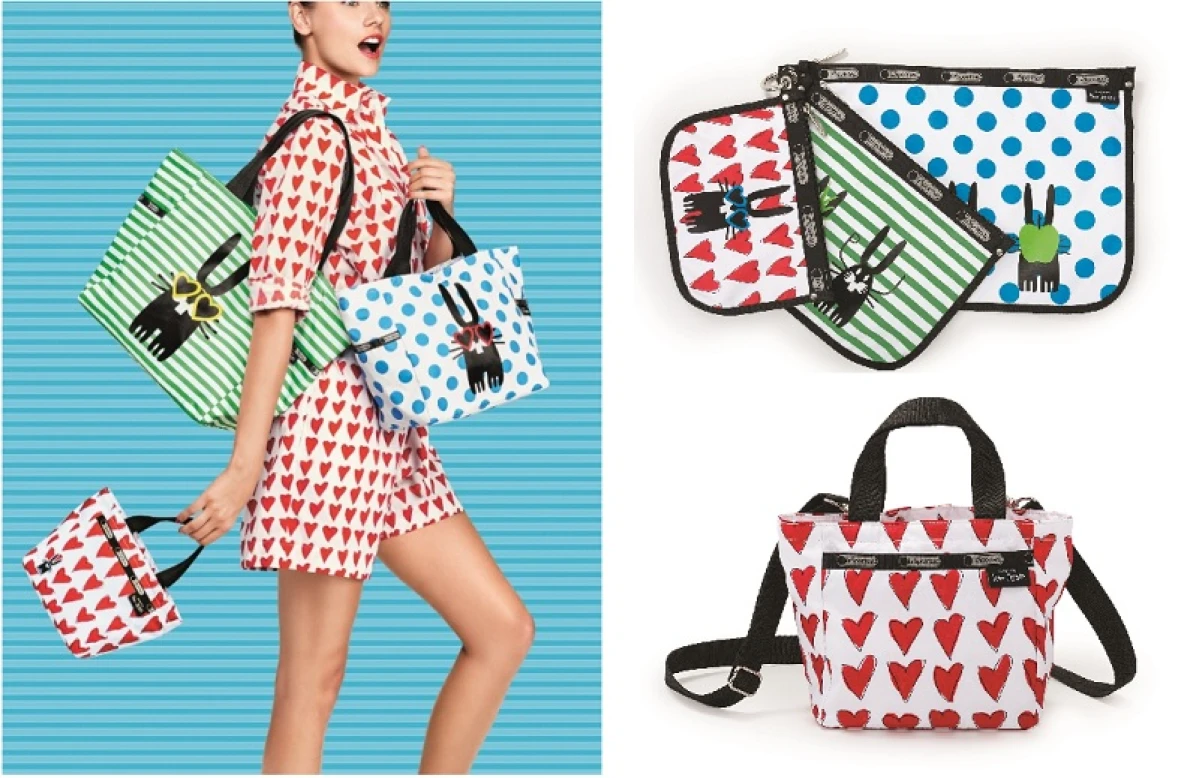 呆萌小兔又來了！LeSportsac Designed by Peter Jensen陪你來趟夏日時尚冒險之旅
