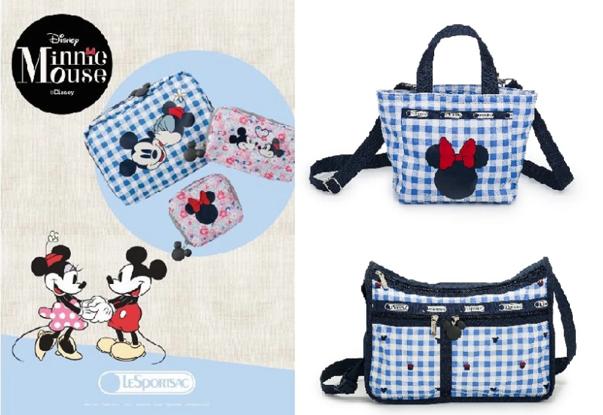 Disney X LeSportsac，粉嫩嫩米奇米妮系列甜蜜上市