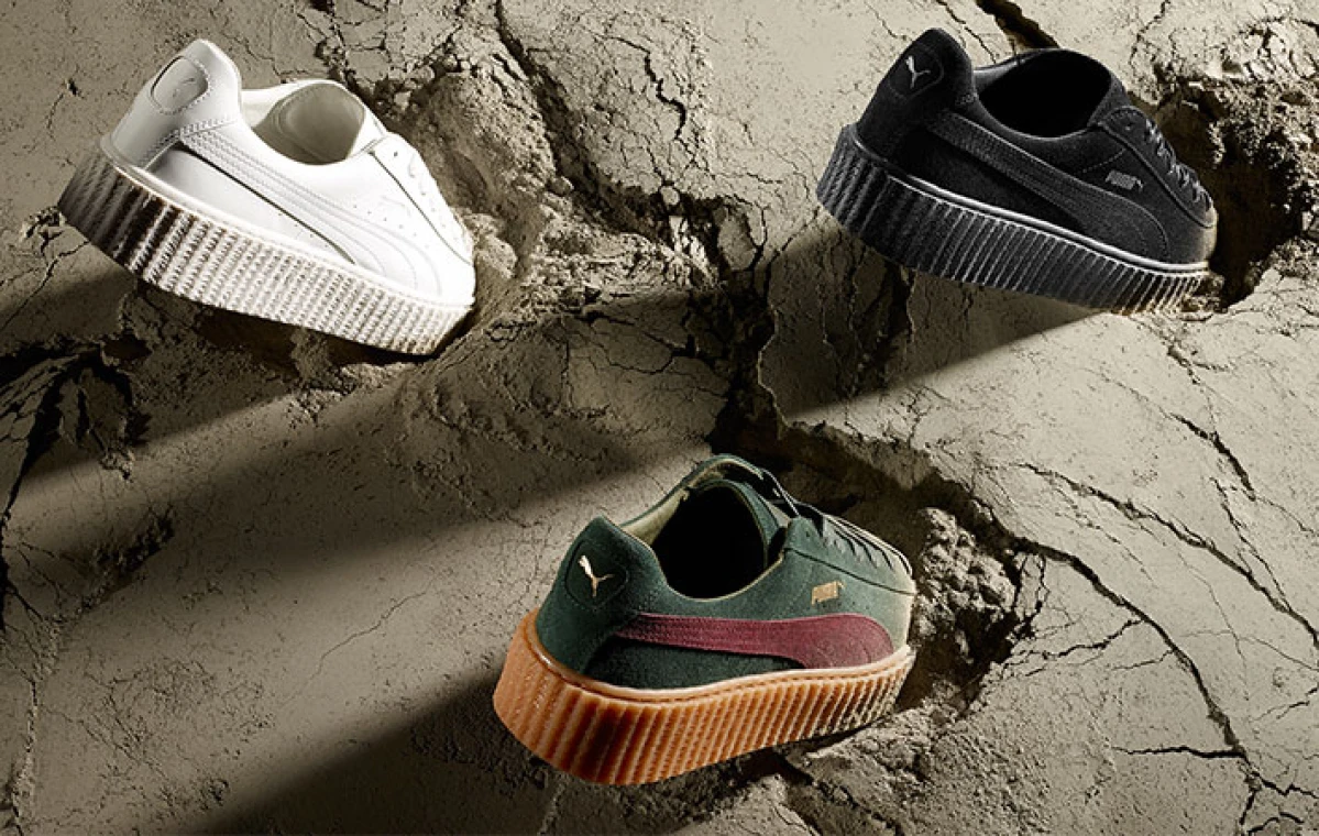 超人氣PUMA by Rihanna Creeper!蕾哈娜8套私服造型示範