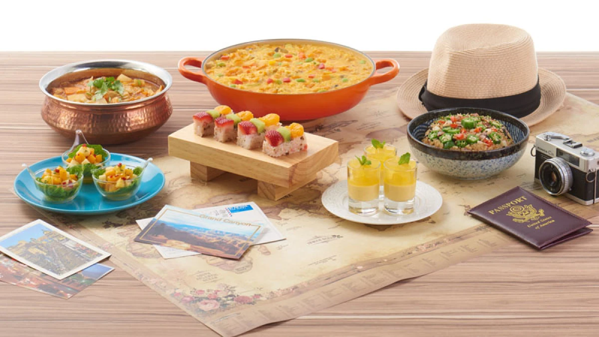 用味蕾環遊世界!當令多國蔬食料理 夏艷登場