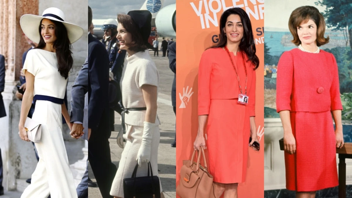 賈桂琳甘迺迪v.s Amal Clooney!40年後照樣經典的10個優雅造型