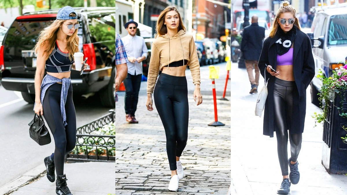 運動服原來可以這樣搭!Gigi Hadid的時髦sporty look示範