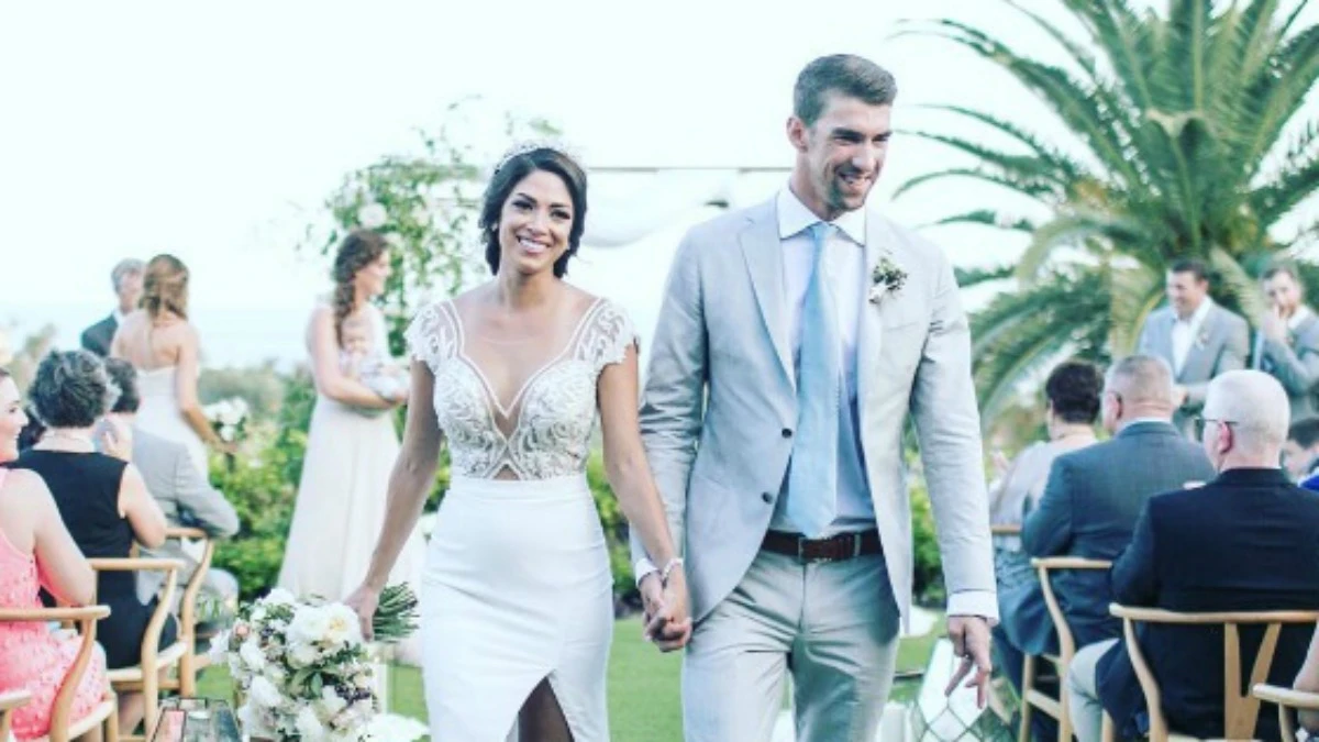 「我最好的朋友...我愛妳!」美國泳將「飛魚」費爾普斯墨西哥辦婚禮,浪漫破表