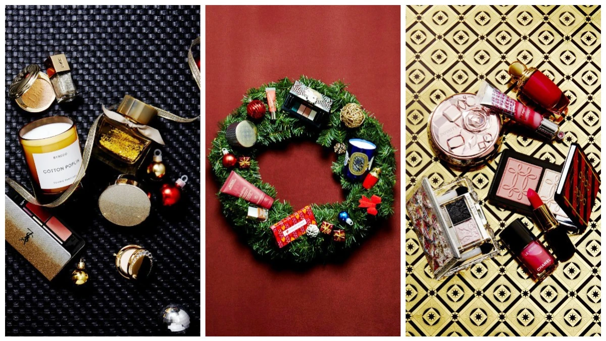 不用再看別的了!今年最美聖誕美妝品大盤點!