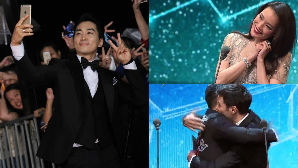 宋承憲玩自拍、舒淇賣萌......金馬53俏皮亮點一次看