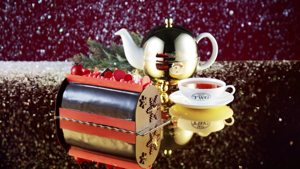 客製化茗茶禮盒、下午茶套餐超奢華!TWG Tea聖誕系列餐點