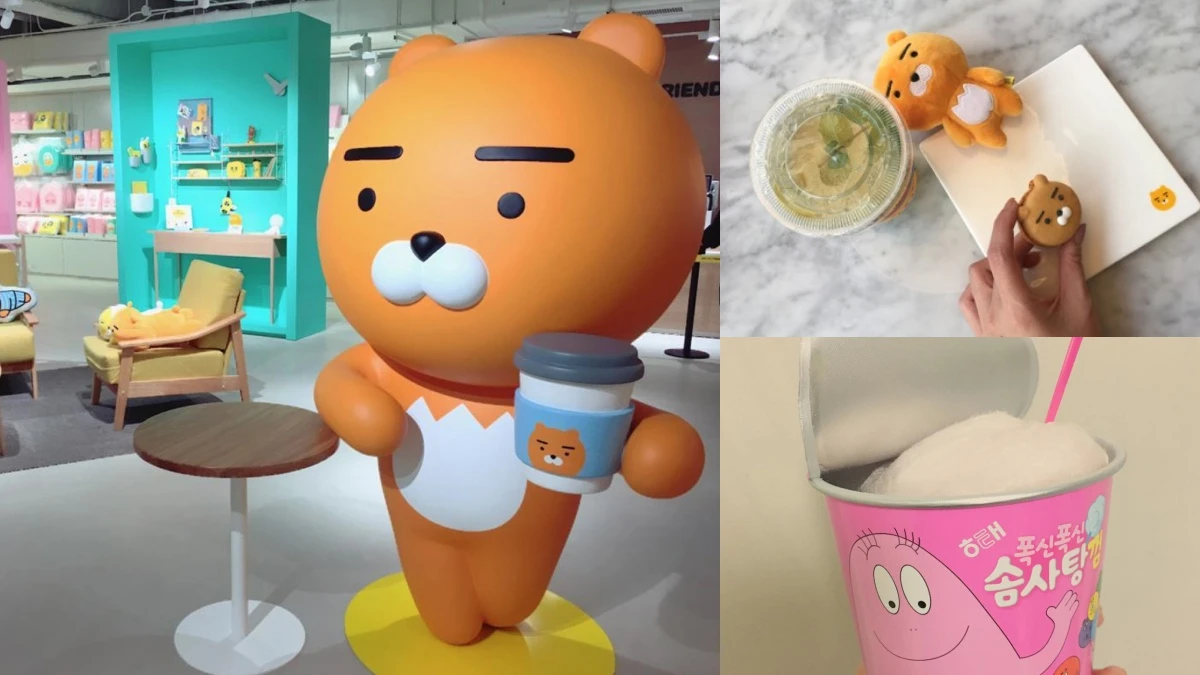 來首爾必吃!超人氣RYANCAFE餐廳新開幕、泡泡先生棉花糖太療癒