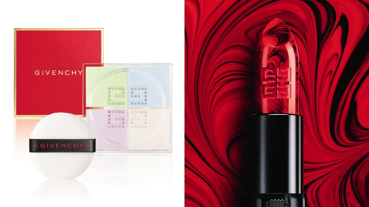 媲美藝術品的大理石渲紋唇膏即將開賣!GIVENCHY「渲彩光影」春夏彩妝粉嫩的太夢幻
