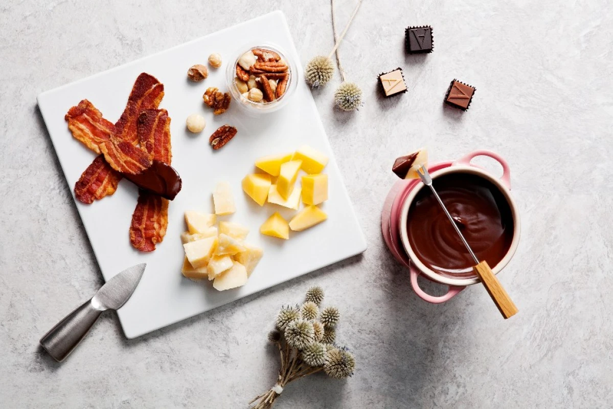 釋放甜蜜煙火,ARMANI/DOLCI 頂級巧克力鍋午茶 帶你走入可可異想世界