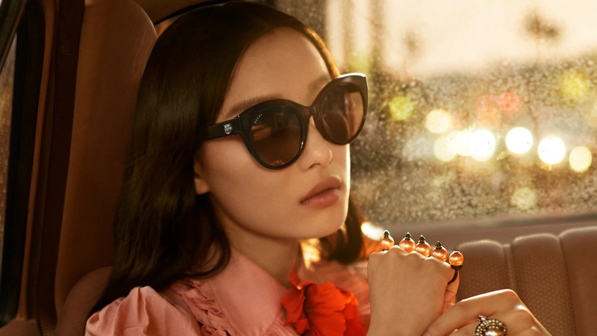 倪妮擔任GUCCI亞洲區形象大使!戴上3種眼鏡風格大展時髦行頭