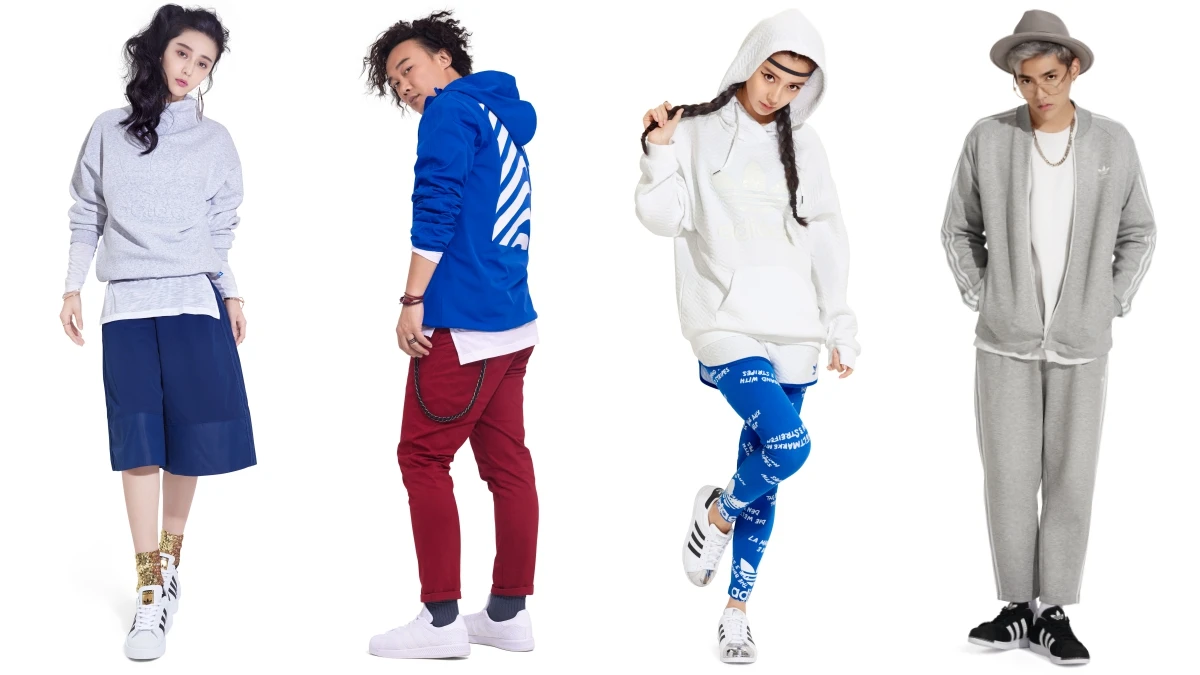 adidas Original小白鞋再進化!范冰冰、Angelababy、陳奕迅、吳亦凡的Superstar穿搭示範