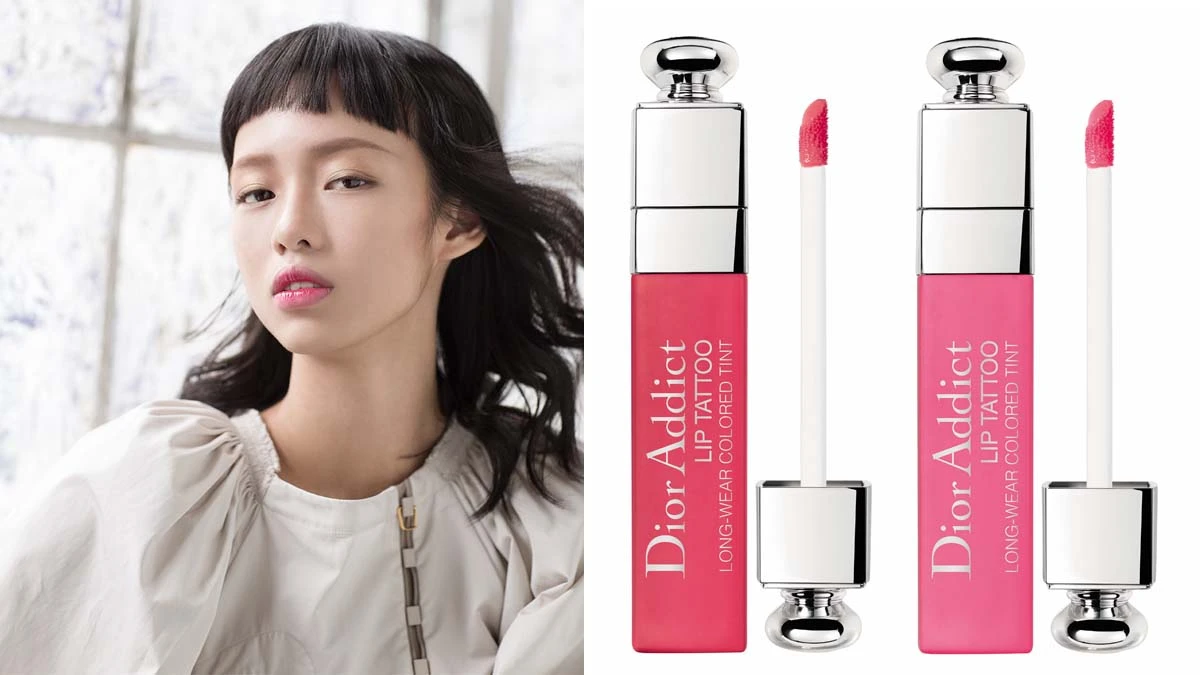 潛入美麗佳人5月號拍攝幕後，直擊Dior彩妝最新「微刺青染唇妝」祕技！