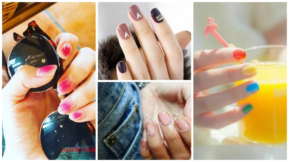 拜託直接轉發給妳的美甲師！混色馬卡龍/花草仙女系/金屬幾何/漸變暈染系…今夏就用這些妝扮指尖吧！