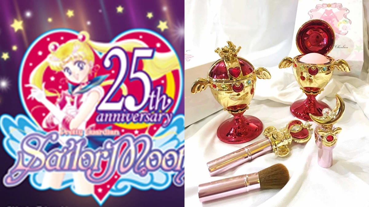 魔法仗腮紅刷具、蜜粉盒也太夢幻!美少女戰士25週年快閃店7月正式登台