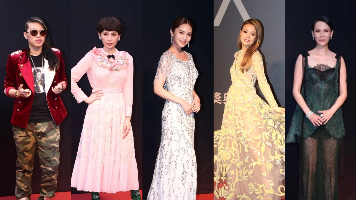 第28屆金曲獎紅毯直擊！性感楊丞琳、嘻哈Miss Ko...明星們的造型全記錄