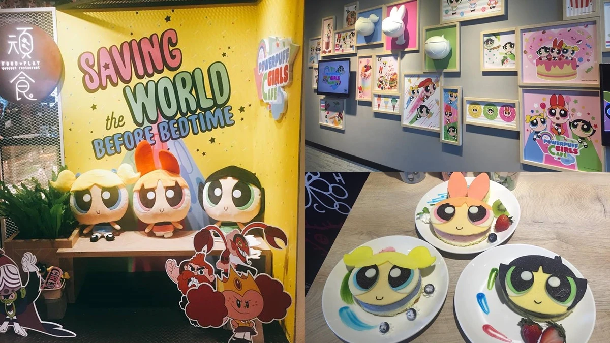 萌到捨不得吃啦！飛天小女警主題限定餐廳信義誠品夢幻開幕