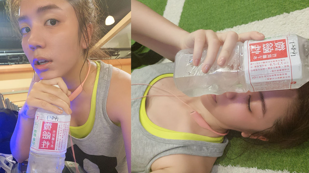 健康美麗從內到外都動起來!雷瑟琳:「不光只運動還要補充微鹼性水,身體才會給妳最棒的回應!」