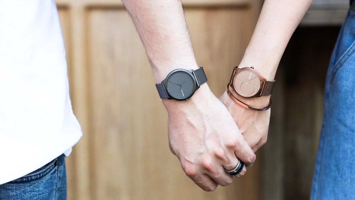 情人節禮物挑這款保證完勝♥ 送男友、送女友通通能搞定，CK Watches極簡純色的時髦經典腕錶就是這麼神！