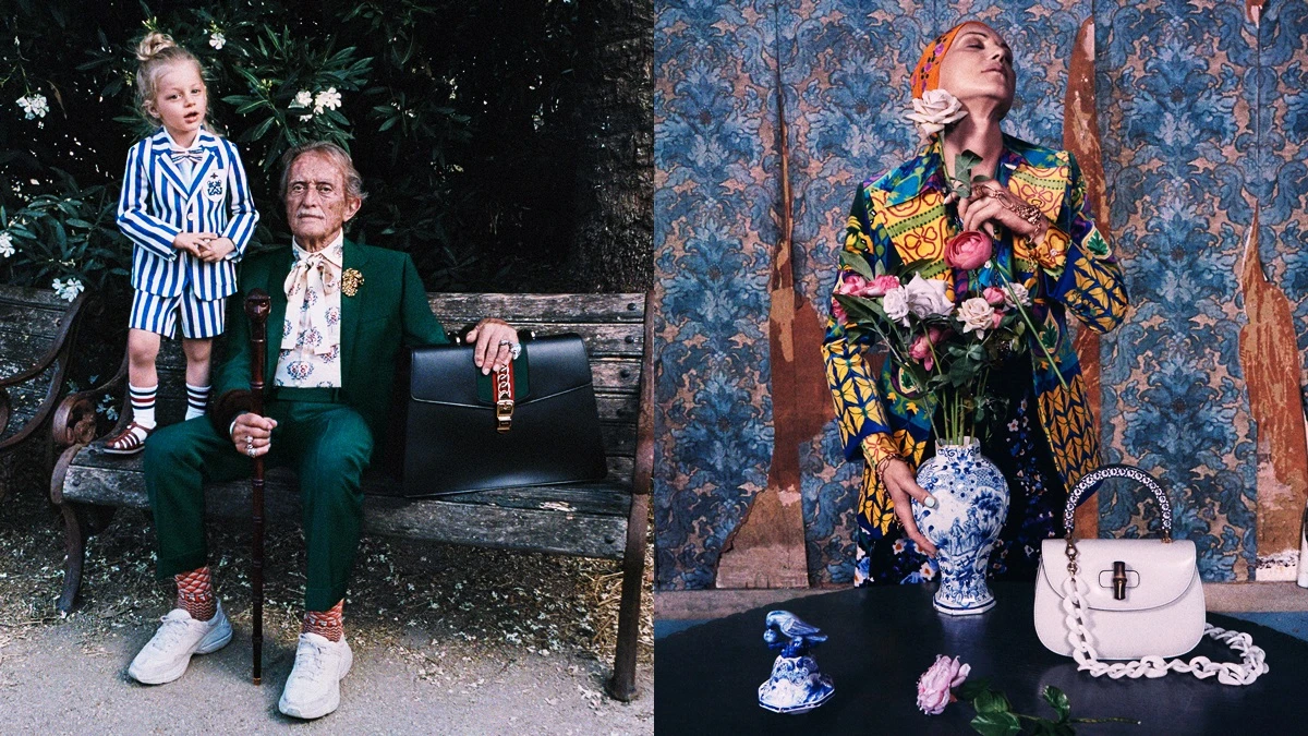 仿舊感的形象大片就是有一股魅力!GUCCI 2018早春新作「羅馬狂想曲」