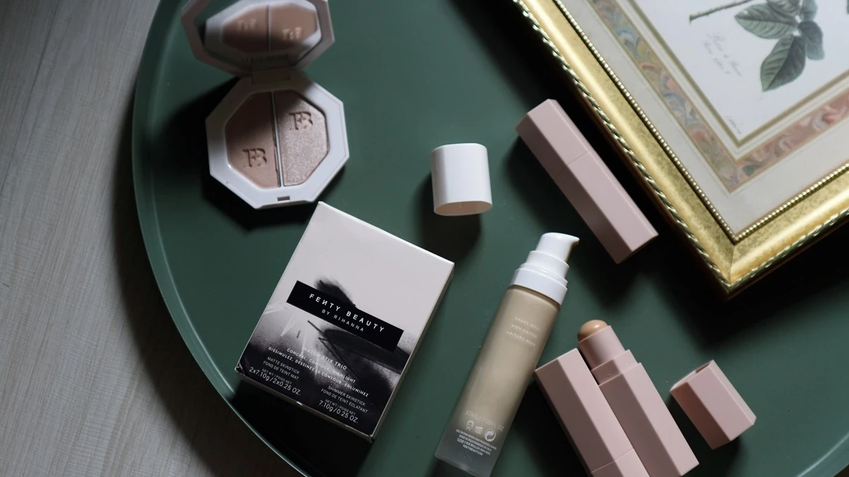 【K's 美妝實驗室】Rihanna的Fenty Beauty開箱試色