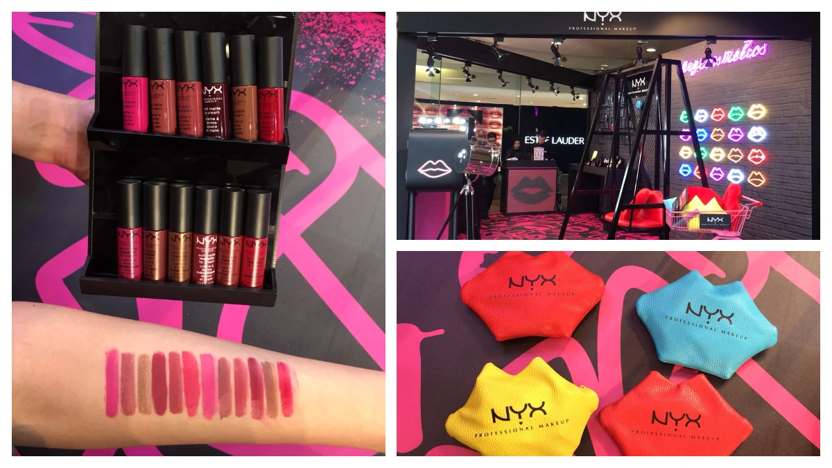 派對妝急救站!NYX 11/20~11/26台北忠孝SOGO快閃店現身!