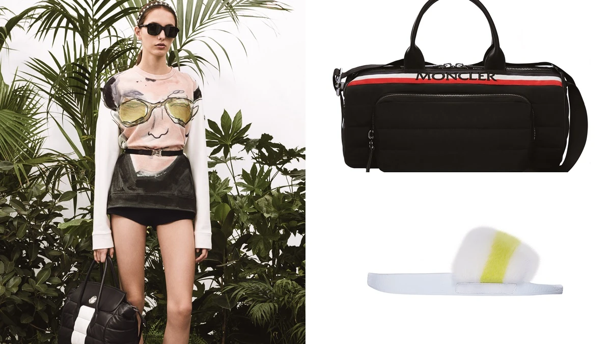 童趣塗鴉風、賽車風…MONCLER 2018春夏以法國三色條紋展現經典運動街頭系列