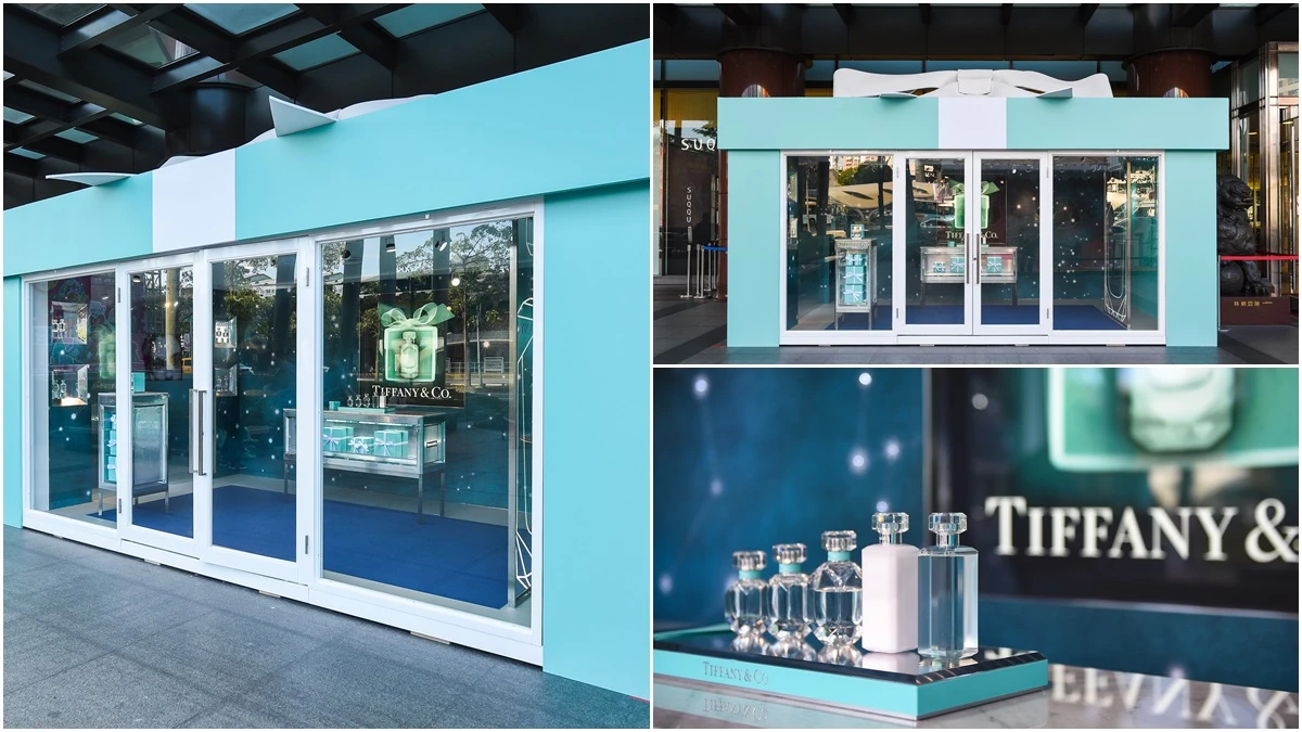巨大藍盒子南下台中了！Tiffany&Co.打造絕美香氛快閃店務必要朝聖