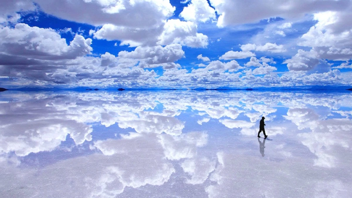 神美！說這沒P圖你敢信？一生必訪一次南美洲玻利維亞「天空之鏡」