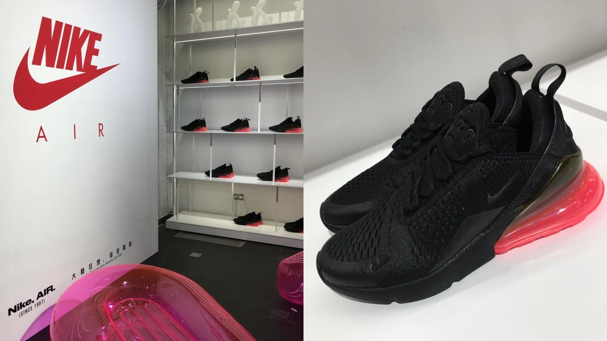 拉長腿部比例的小心機就靠這雙!Nike推出全新鞋款Air Max 270,擁有同系列史上最厚氣墊