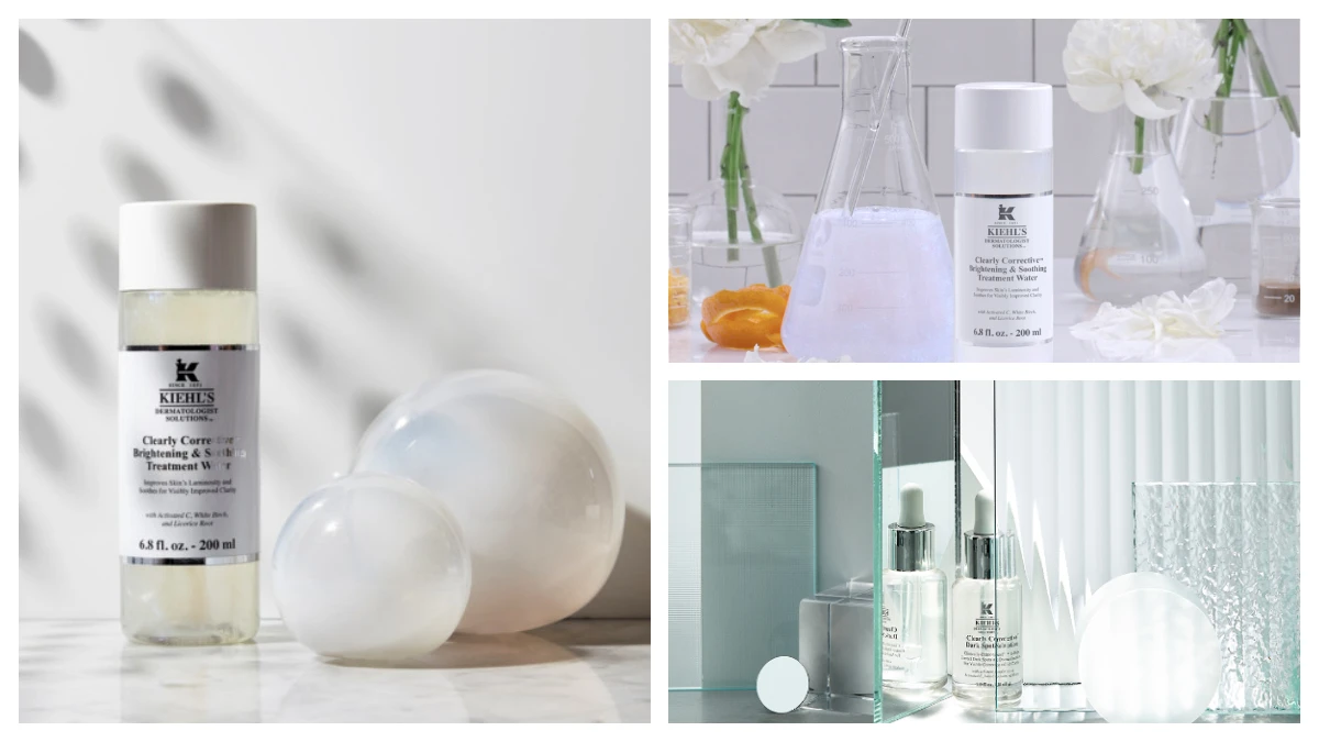 這瓶太有感！KIEHL’S回櫃率NO.1激光極淨白系列推出獨特虹光效果機能水 拍上後肌膚立刻提亮！
