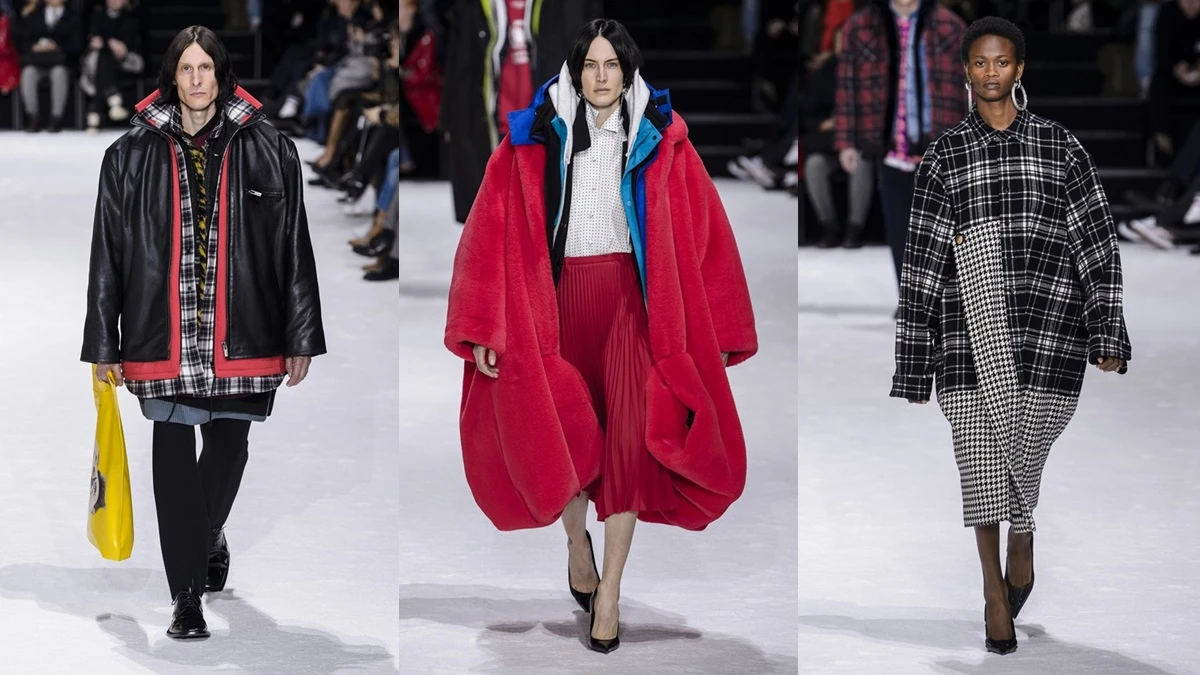 【巴黎時裝週】模特兒們一次穿9件大衣走秀!Balenciaga秋冬給你滿滿的超狂防寒穿搭靈感
