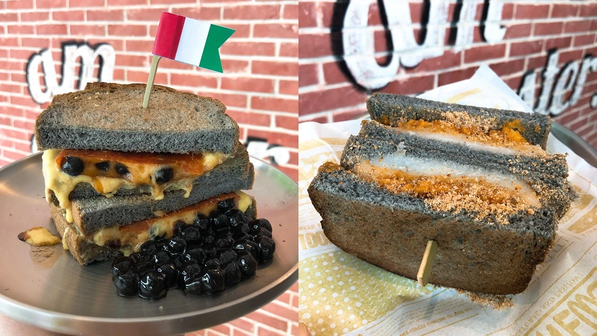 滿滿珍珠餡料、牽絲起司瀑布...師大IG打卡新店,「包果」打造全台獨創慢煎奶油三明治